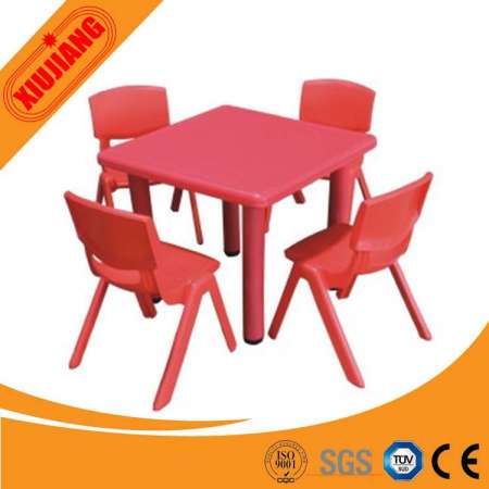 Safety School Furniture Cheap Plastic Tables and Chairs